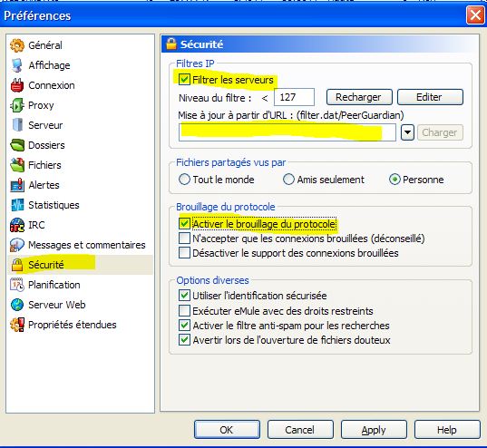 Bien Configurer Emule Astuces